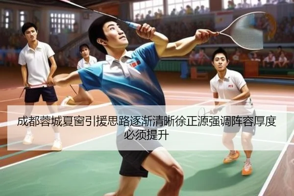 成都蓉城夏窗引援思路逐渐清晰徐正源强调阵容厚度必须提升 | leyu